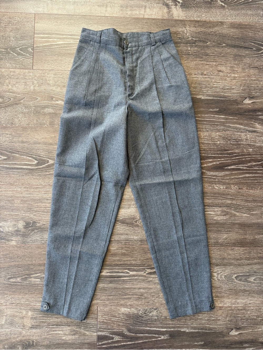 Vintage Pleated Trousers